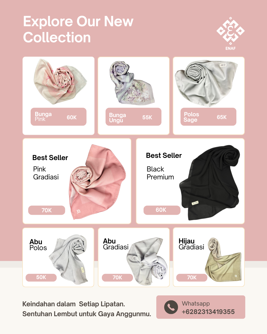 Enaf Collection Price List